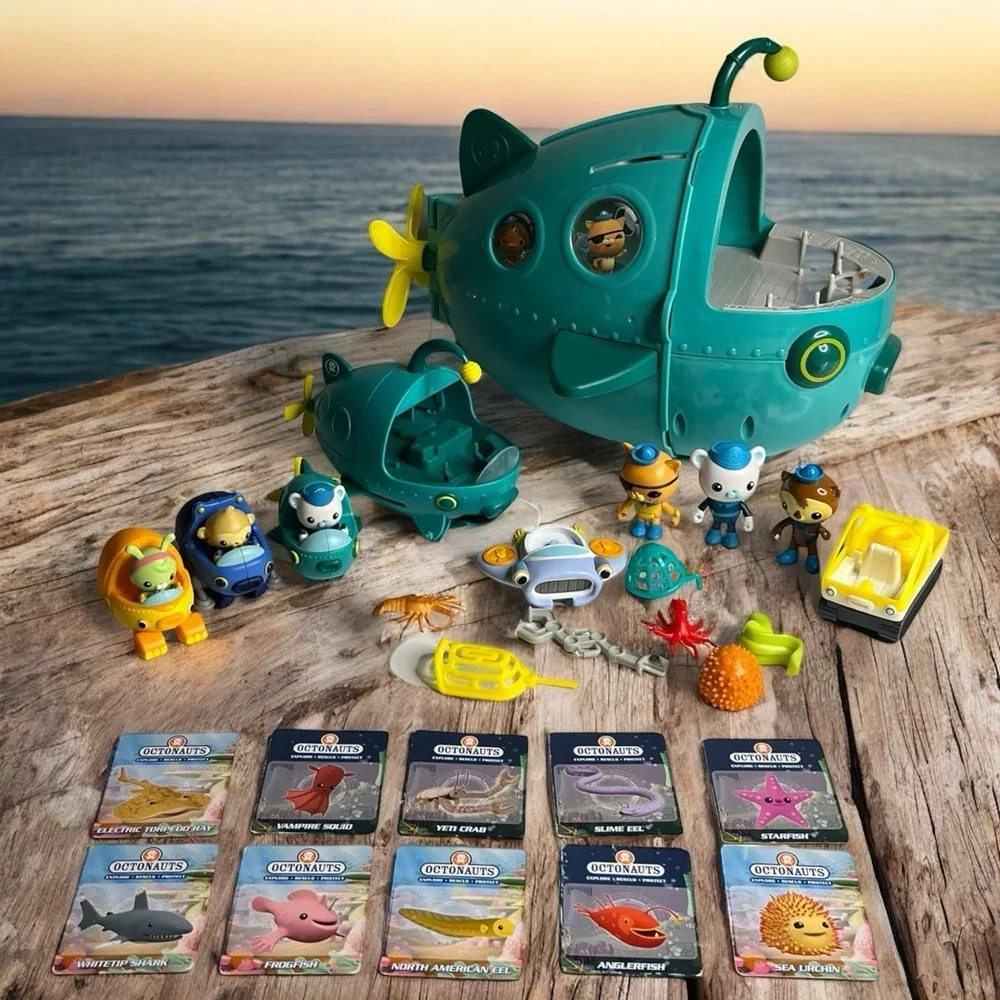 Octonauts Gup A Megapack Vehicle Playset Submarine Figures Accessories Toy Lot